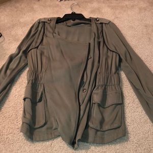Army green jacket
